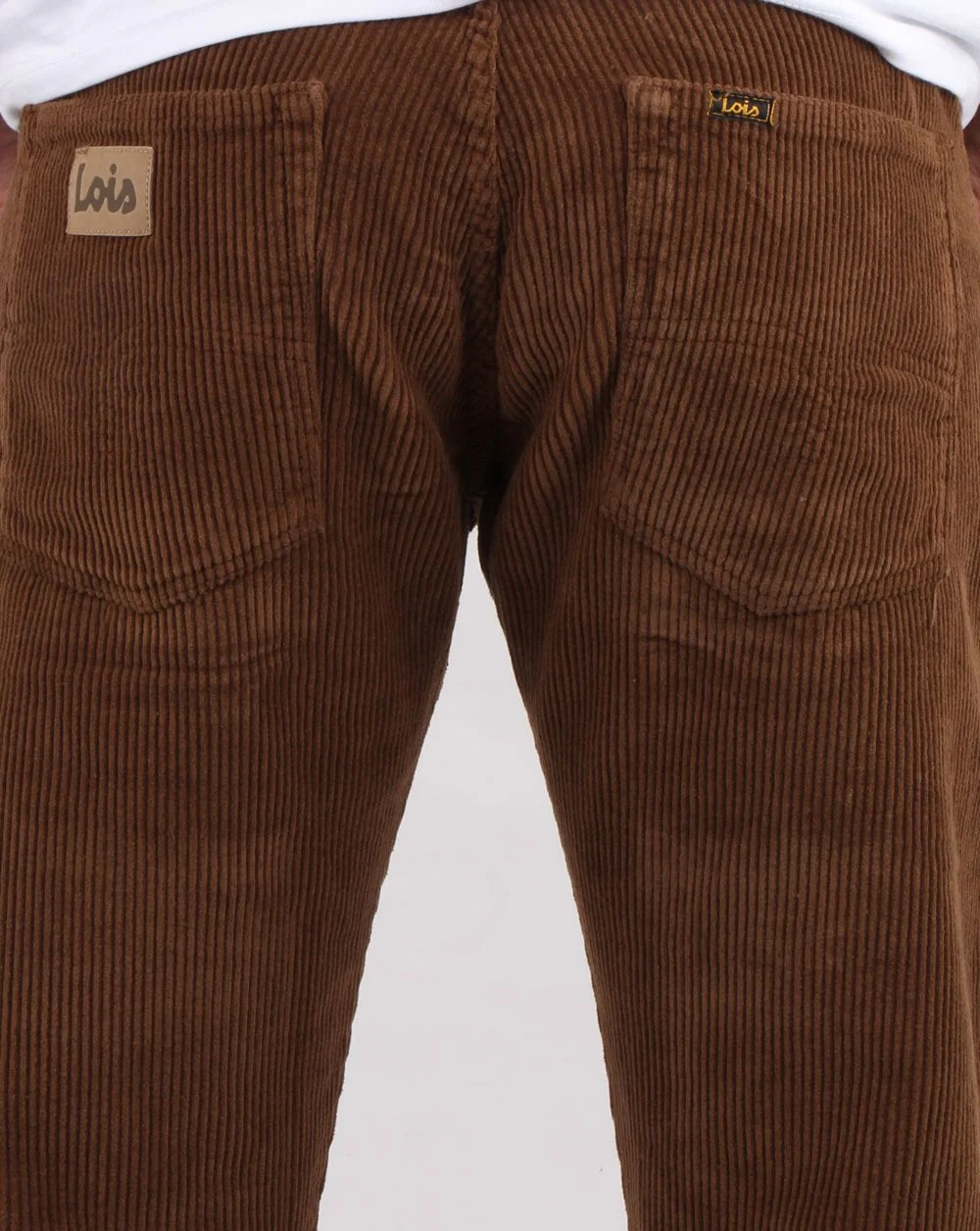 Lois Tapered Mid Cords Brown - Image 5
