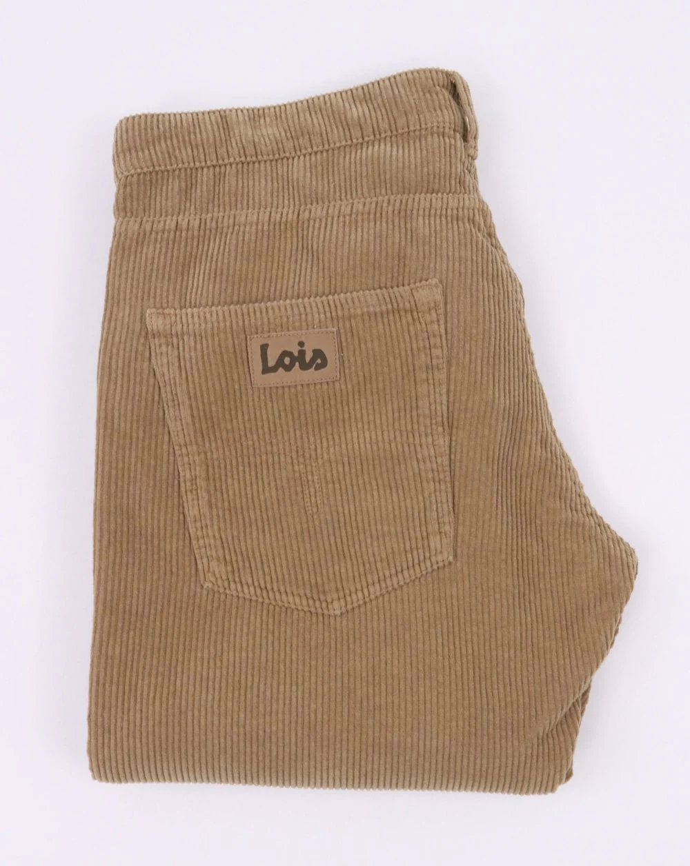Lois Tapered Mid Cords Dark Sand - Image 2