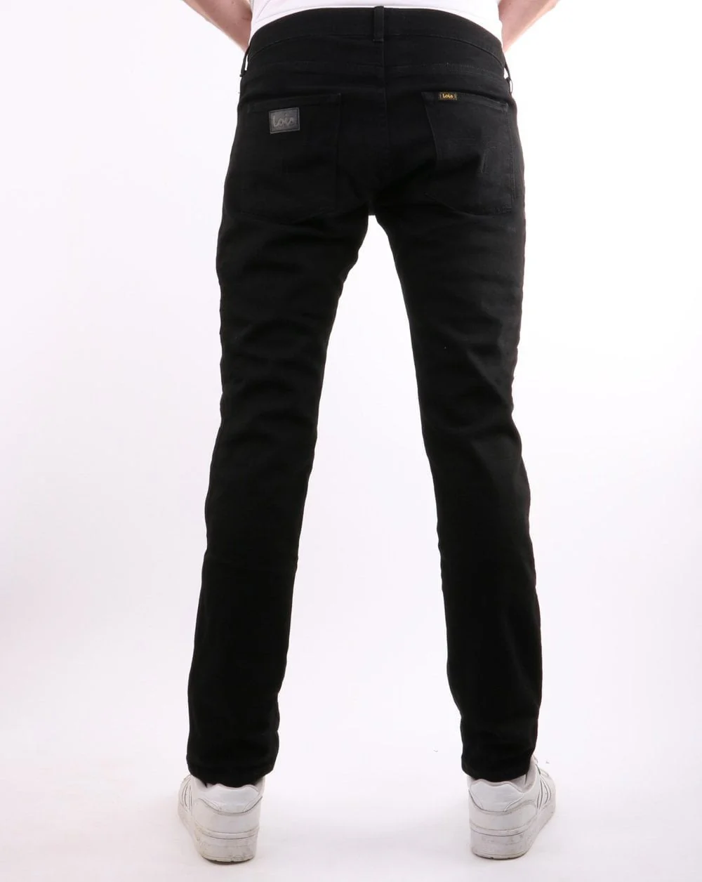 Lois Terrace Regular Taper Jeans Black - Image 4