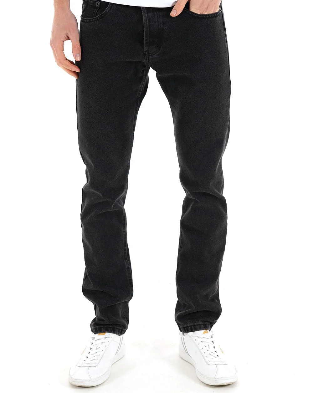 Lois Terrace Regular Taper Jeans Black Stone - Image 2