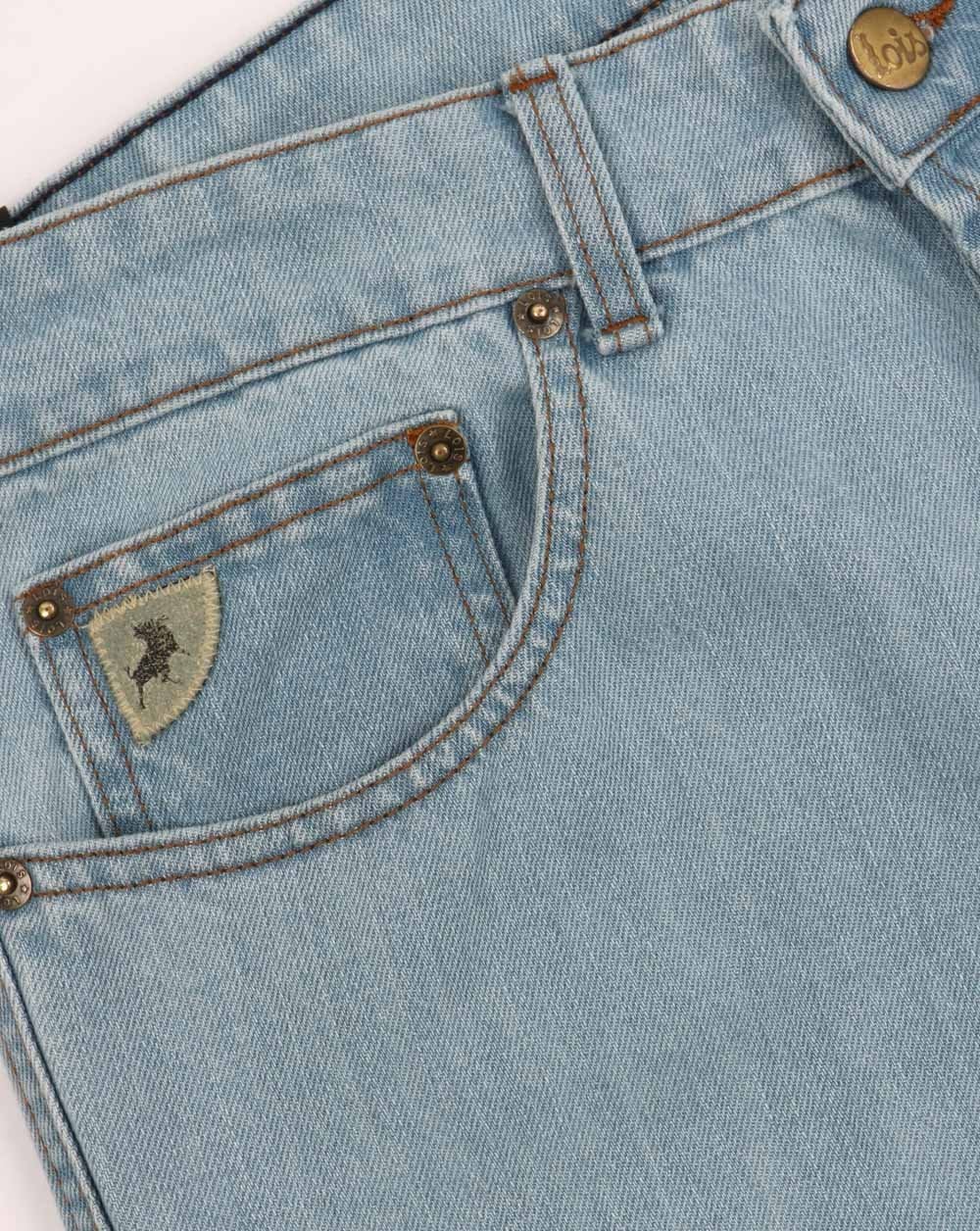 Lois Terrace Regular Taper Jeans Bleach Wash - Image 2