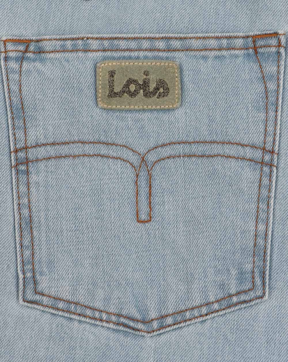 Lois Terrace Regular Taper Jeans Bleach Wash - Image 3