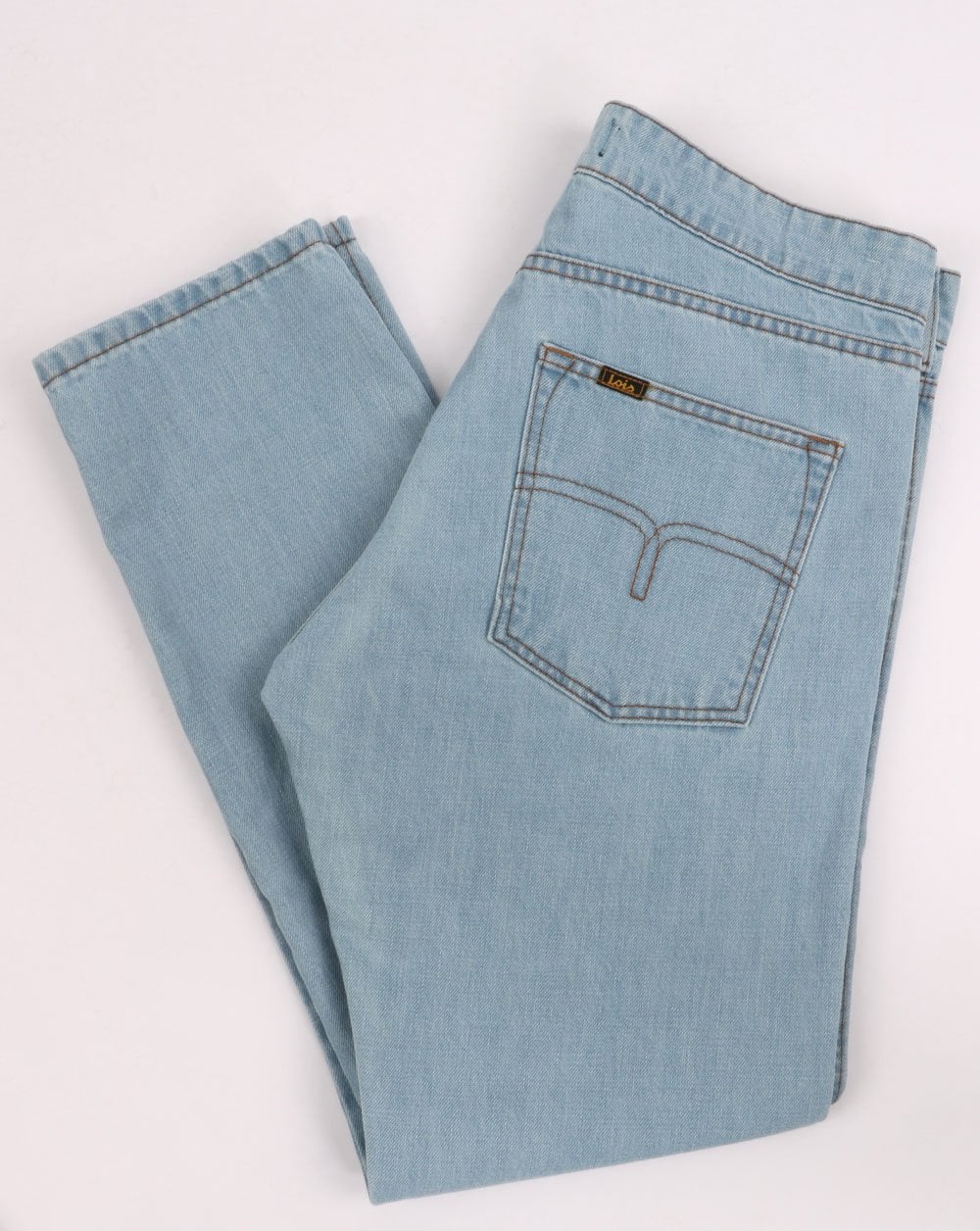 Lois Terrace Regular Taper Jeans Bleach Wash - Image 4