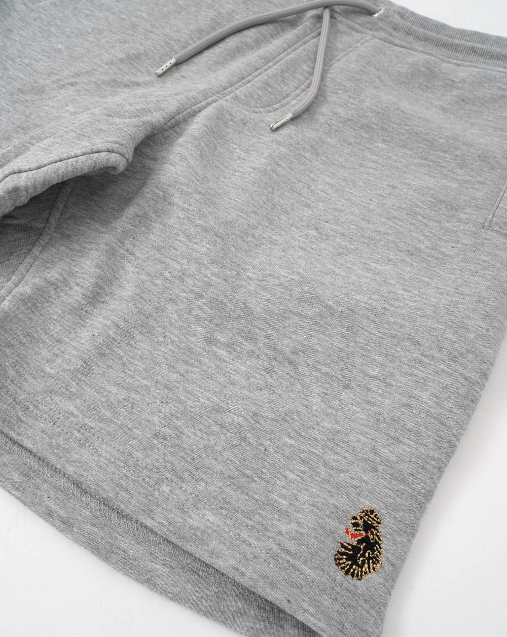 Luke Amsterdam Sweat Short Mid Grey Marl - Image 2
