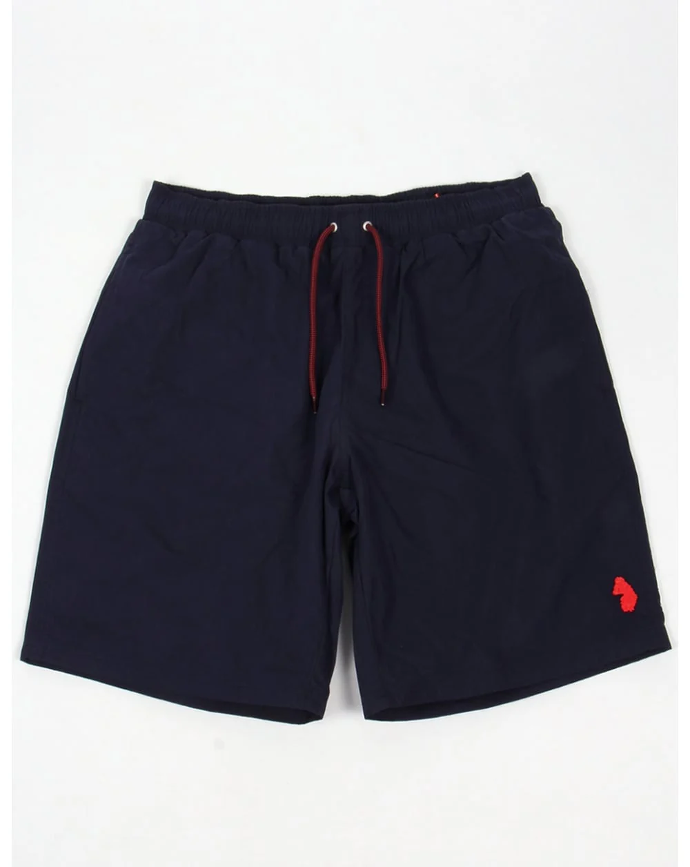 Luke Cagys Knee Length Swim Shorts Navy