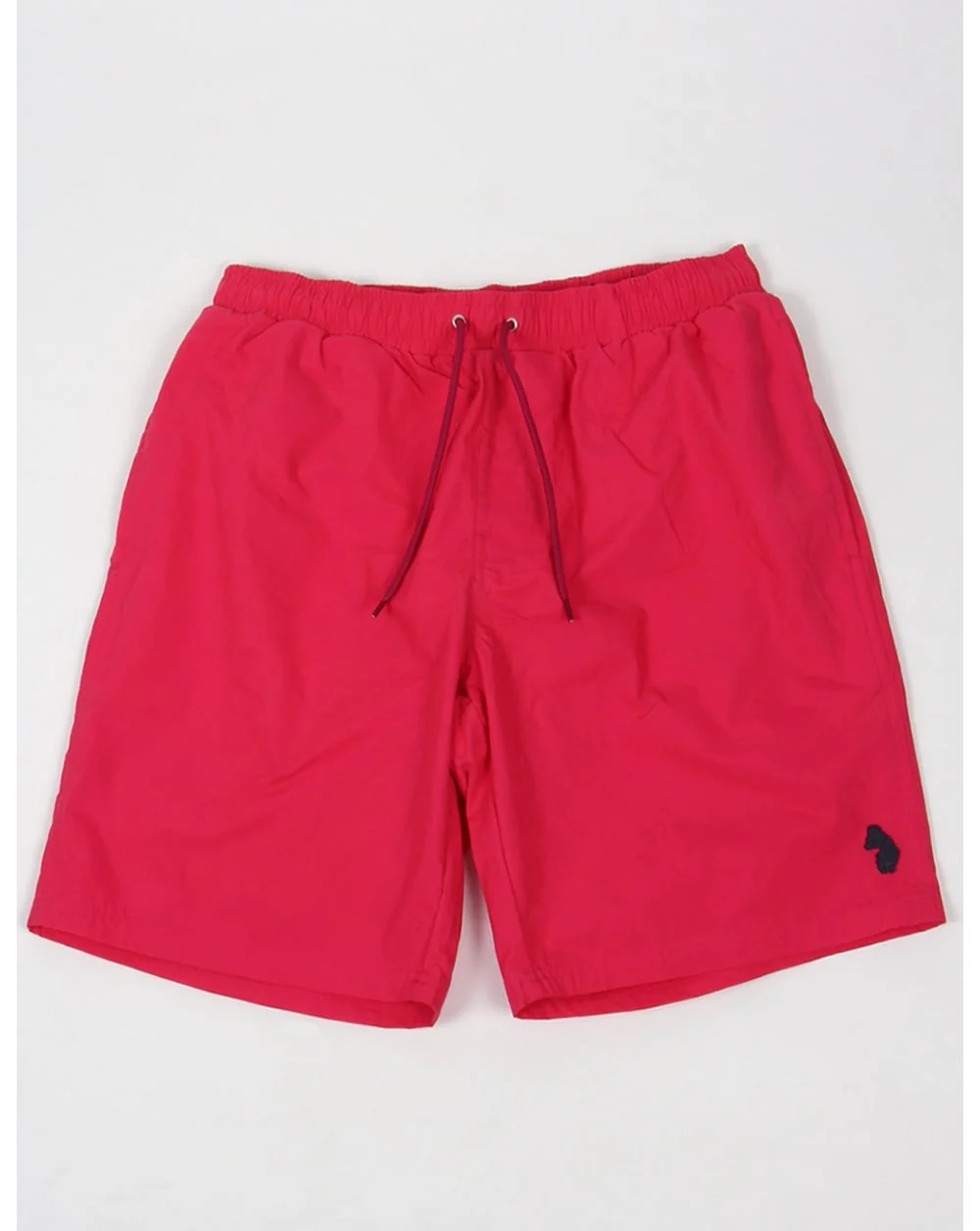 Luke Cagys Knee Length Swim Shorts Pop Pink