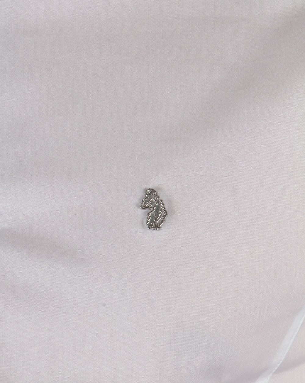 Luke Classic fitted Shirt White - Image 3