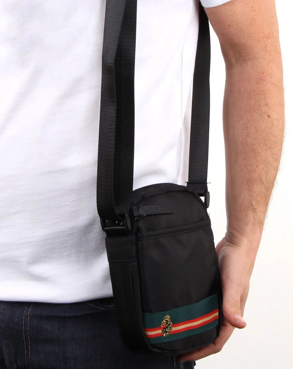 Luke Ennis Cross Body Bag Black