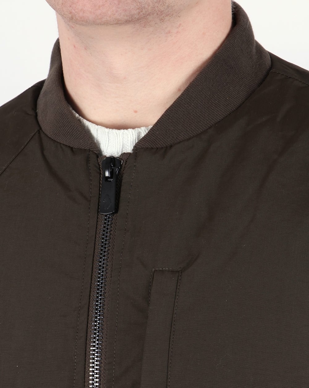 Luke Nation Long Length Jacket Deep Khaki - Image 3