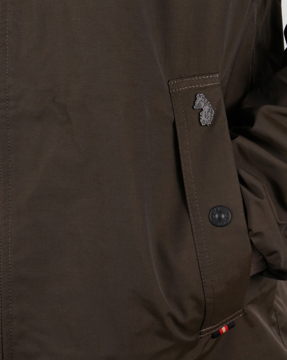 Luke Nation Long Length Jacket Deep Khaki - Image 4