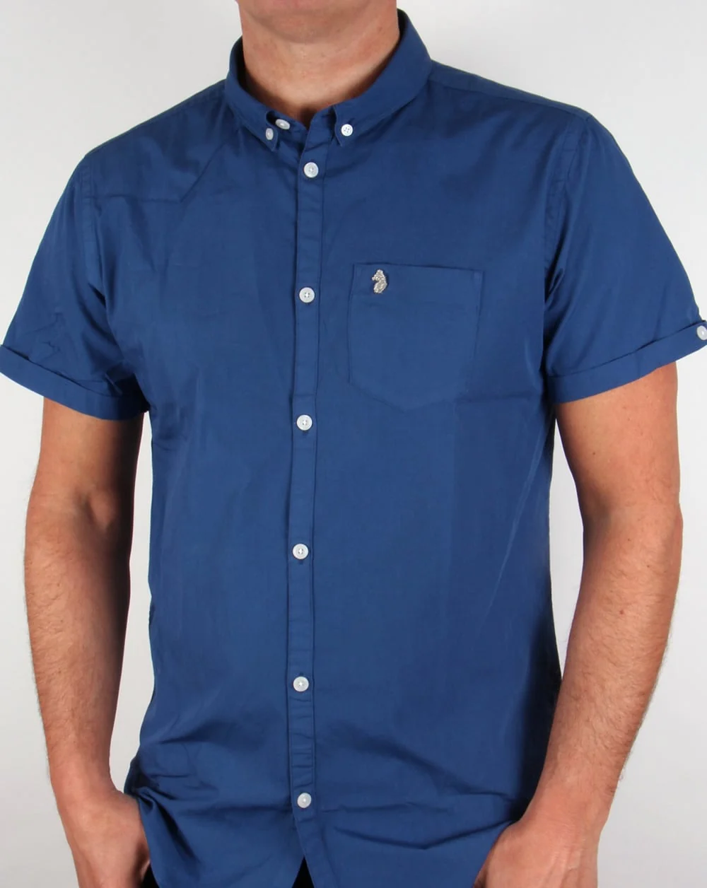 Luke Pueng Shirt Powder Petrol