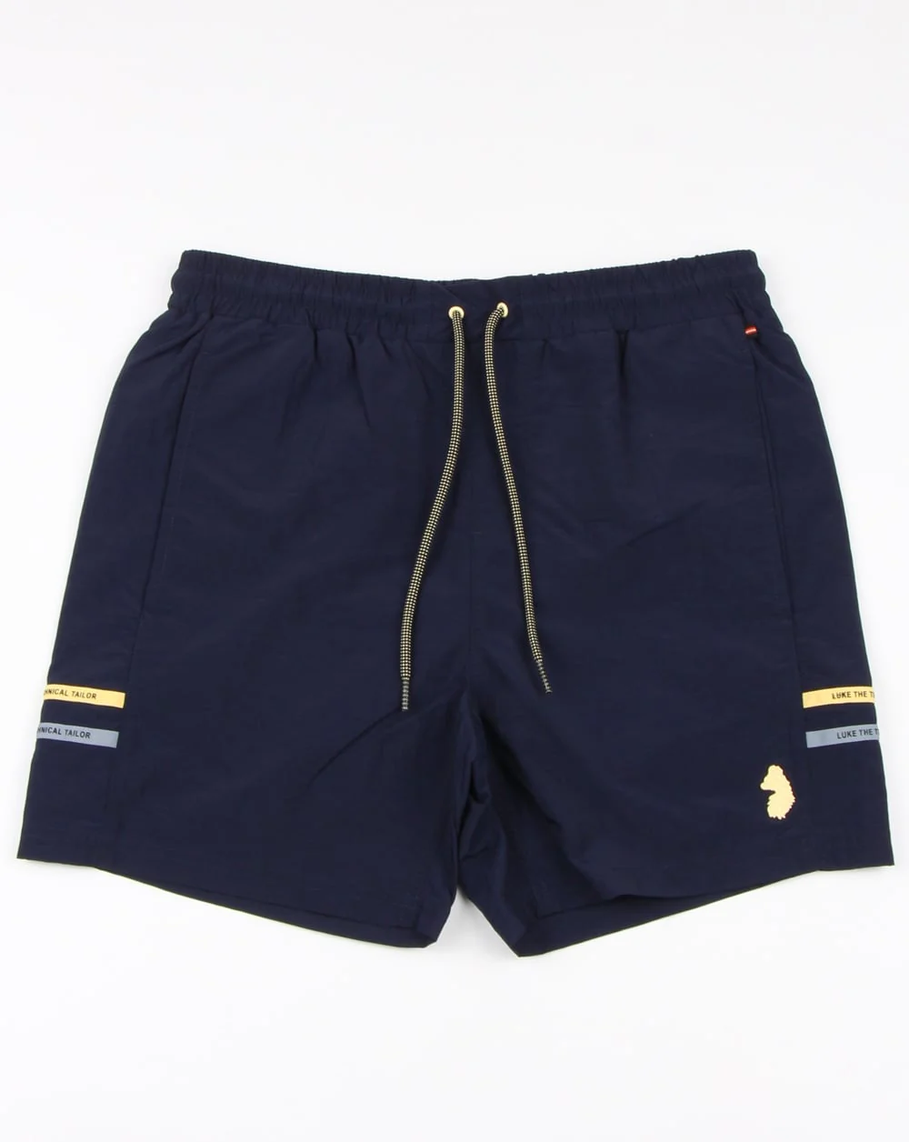 Luke Ragy Thigh Length Swim Shorts Navy