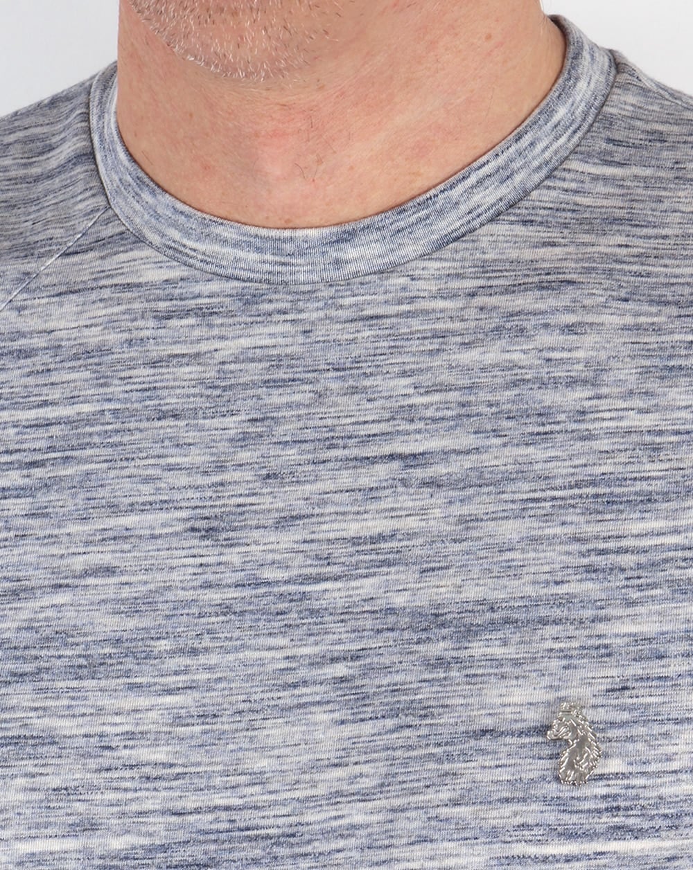 Luke Spacer T-shirt Marina Blue - Image 2