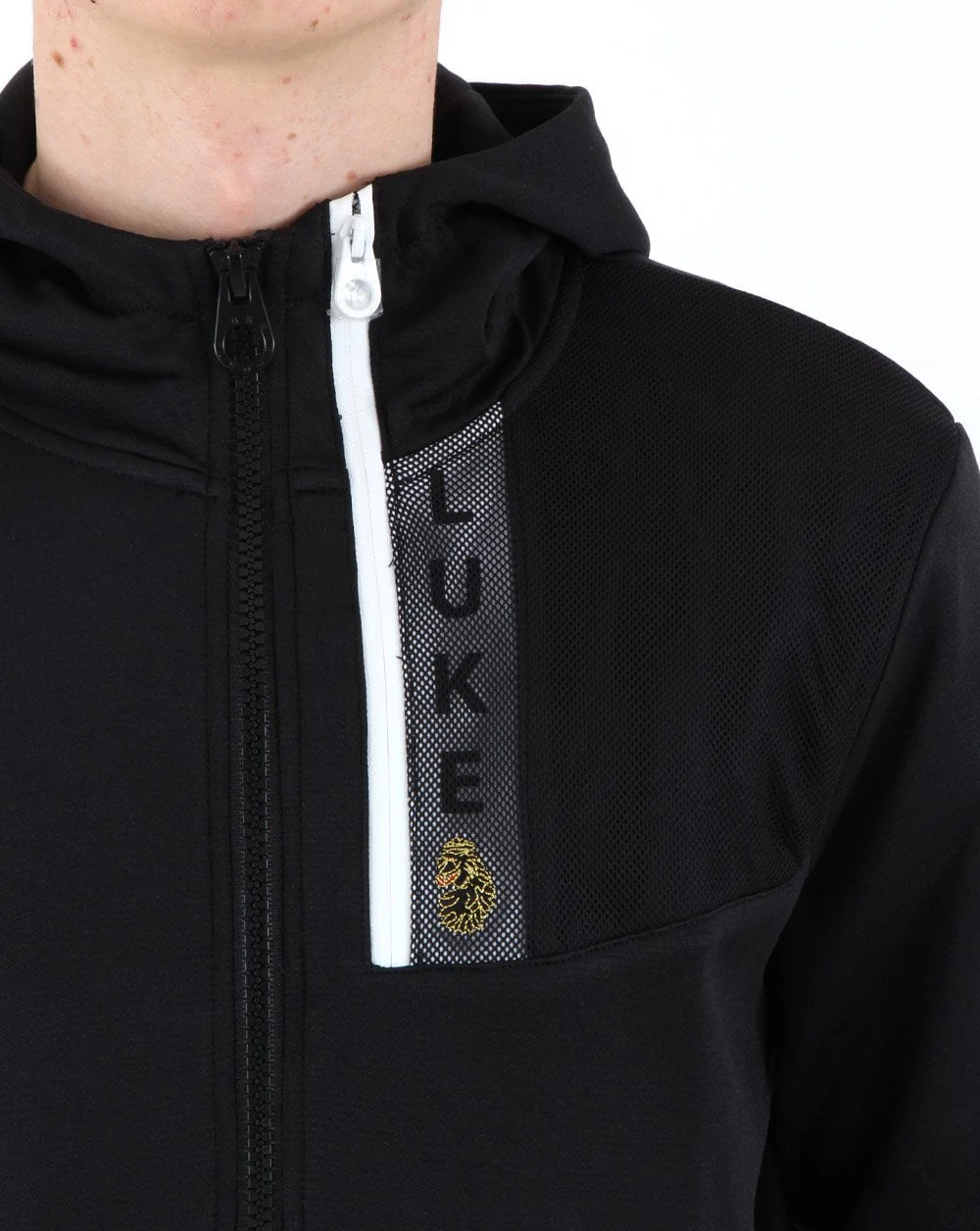 Luke Sport Kendrick Full Zip Hoodie Black