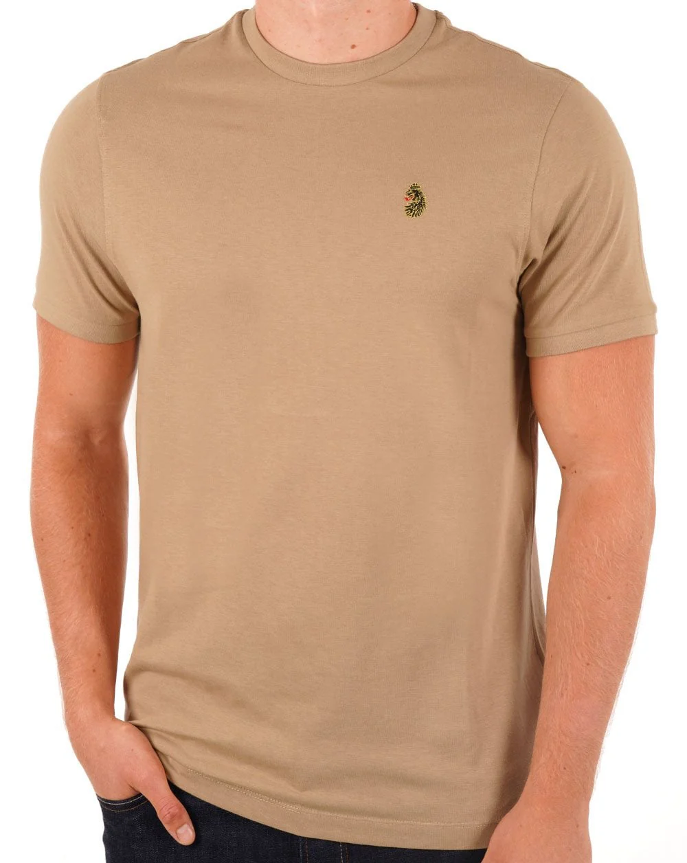 Luke Traffs T Shirt Biscuit