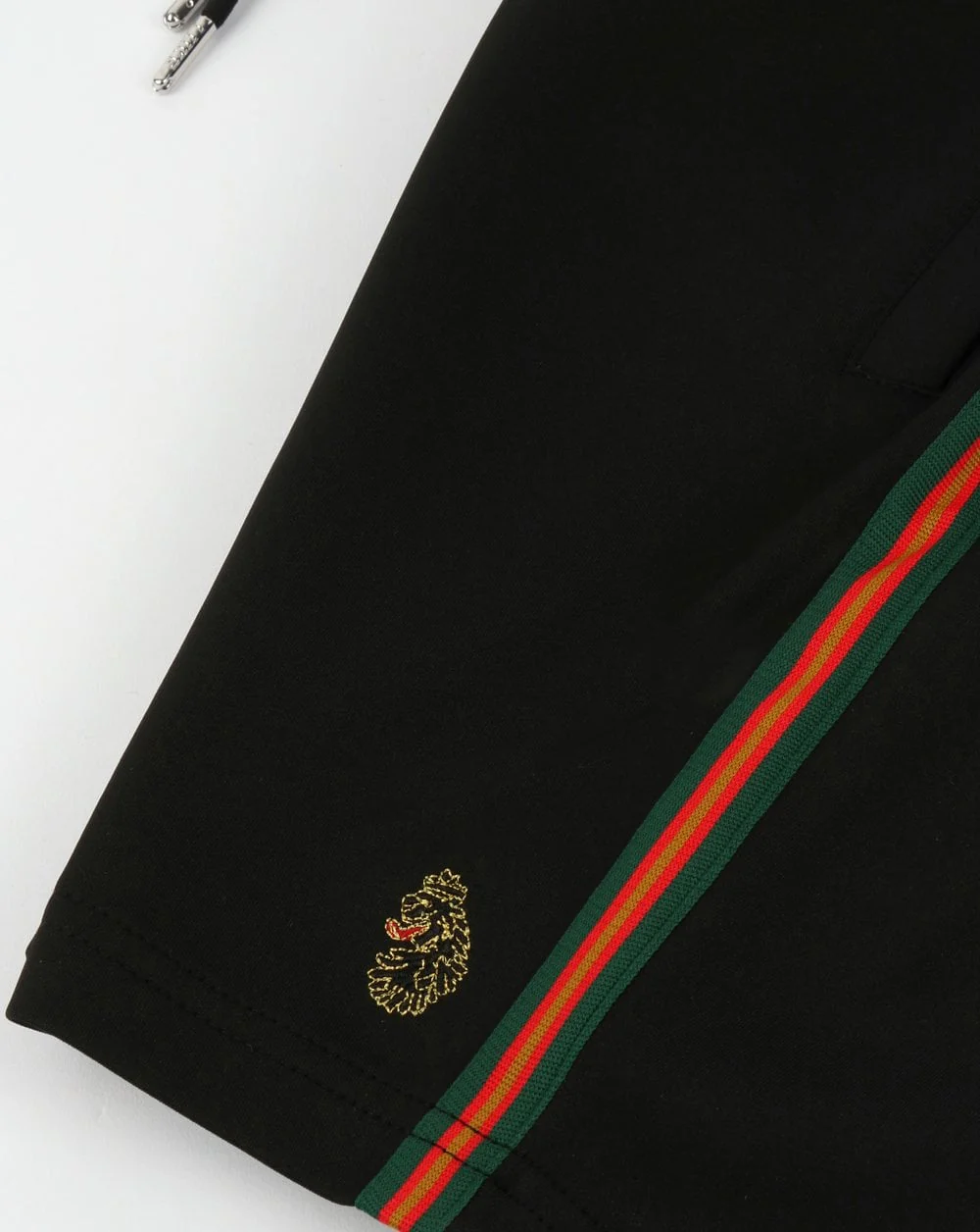 Luke Tyson Vintage Tape Shorts Black - Image 3