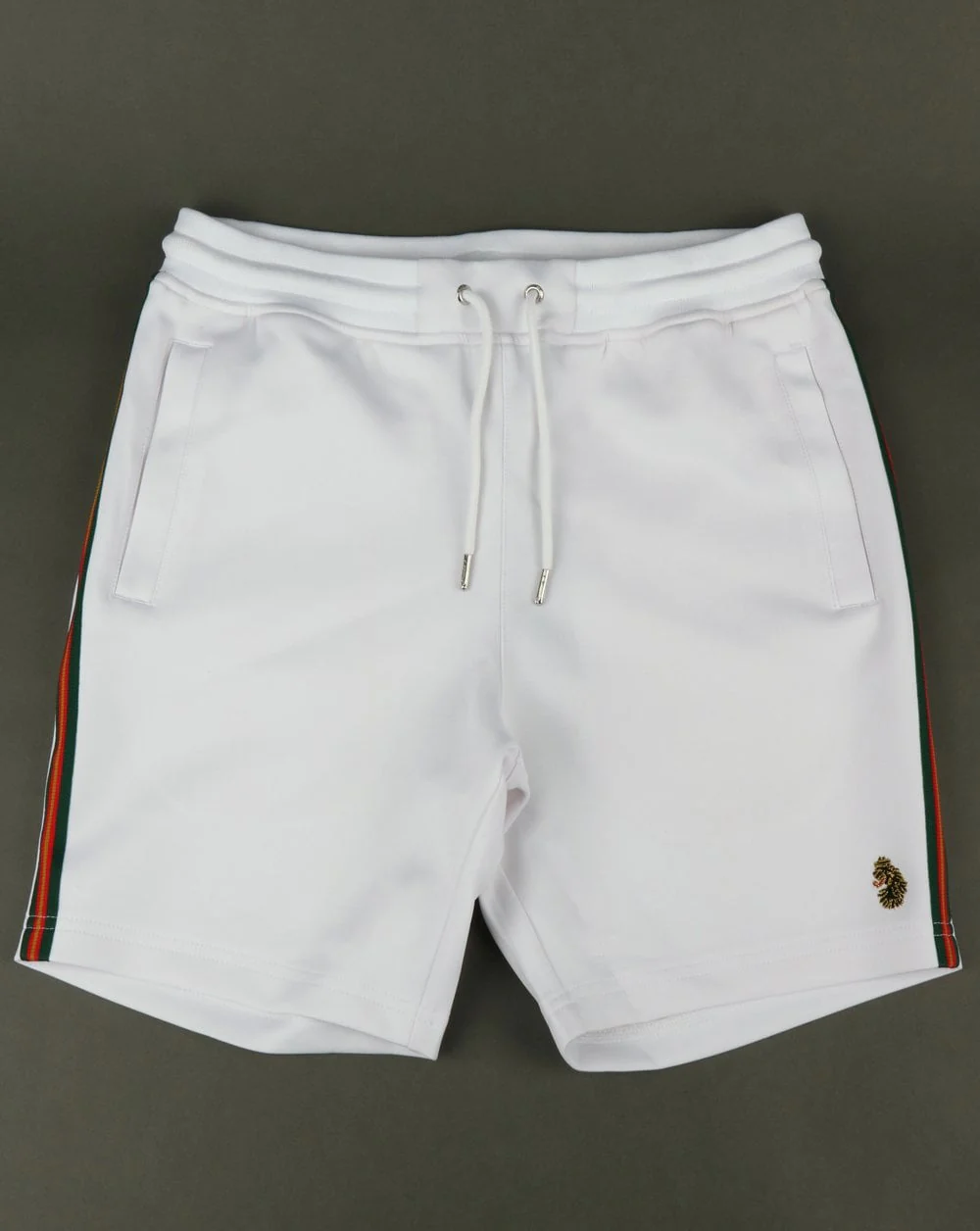Luke Tyson Vintage Tape Shorts White