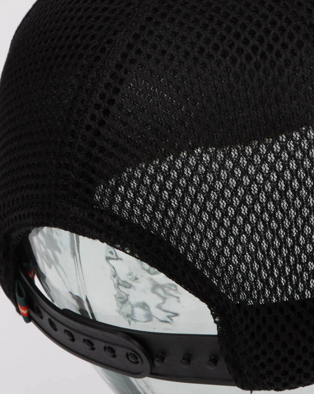 Luke White Line Trucker Cap Black - Image 3