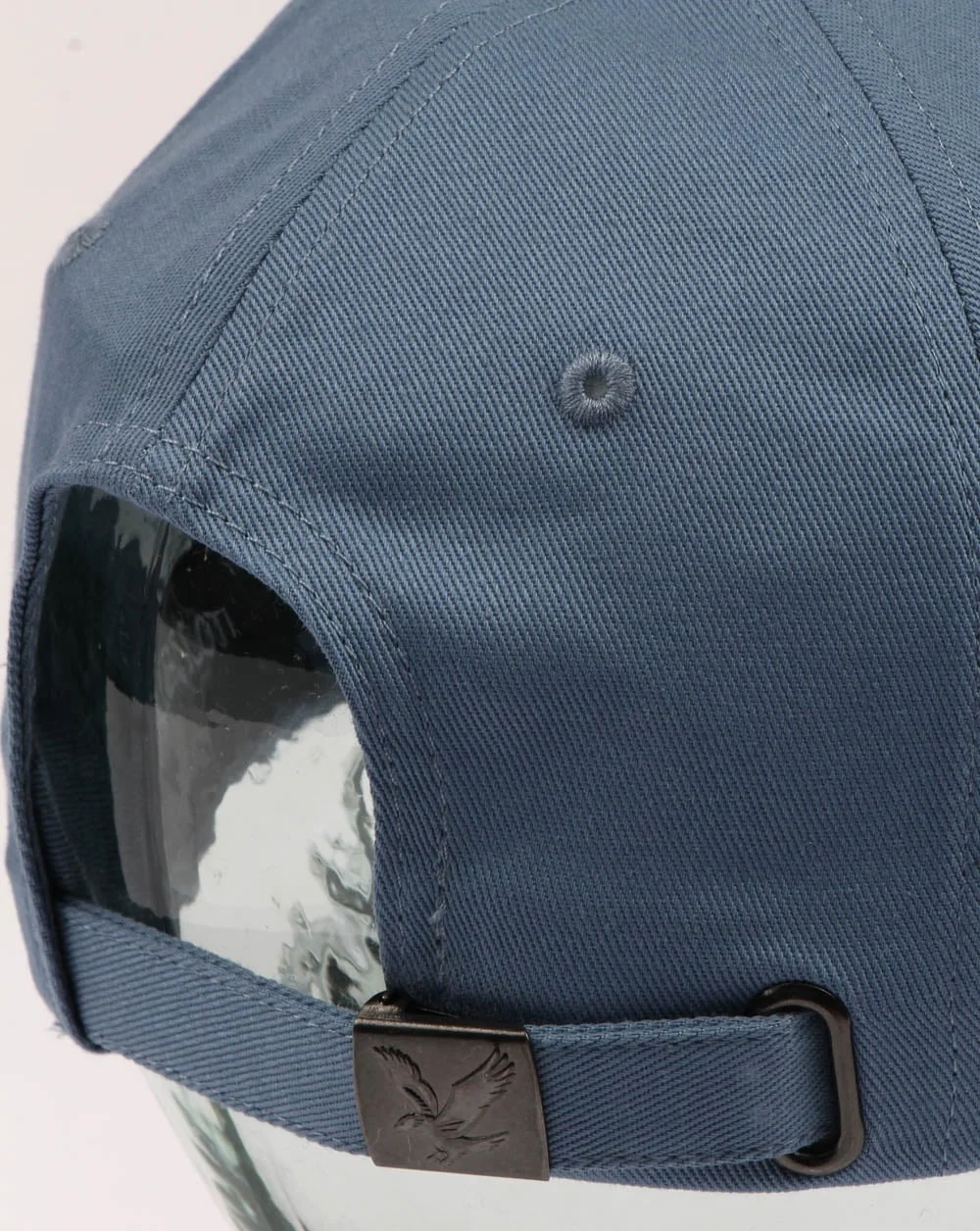 Lyle And Scott Baseball Cap Mist Blue - Image 3