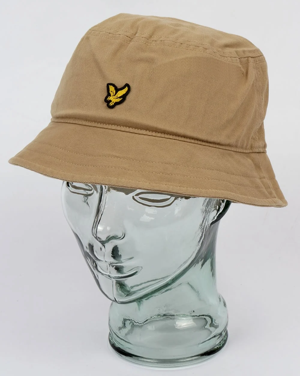 Lyle And Scott Bucket Hat Dark Sand