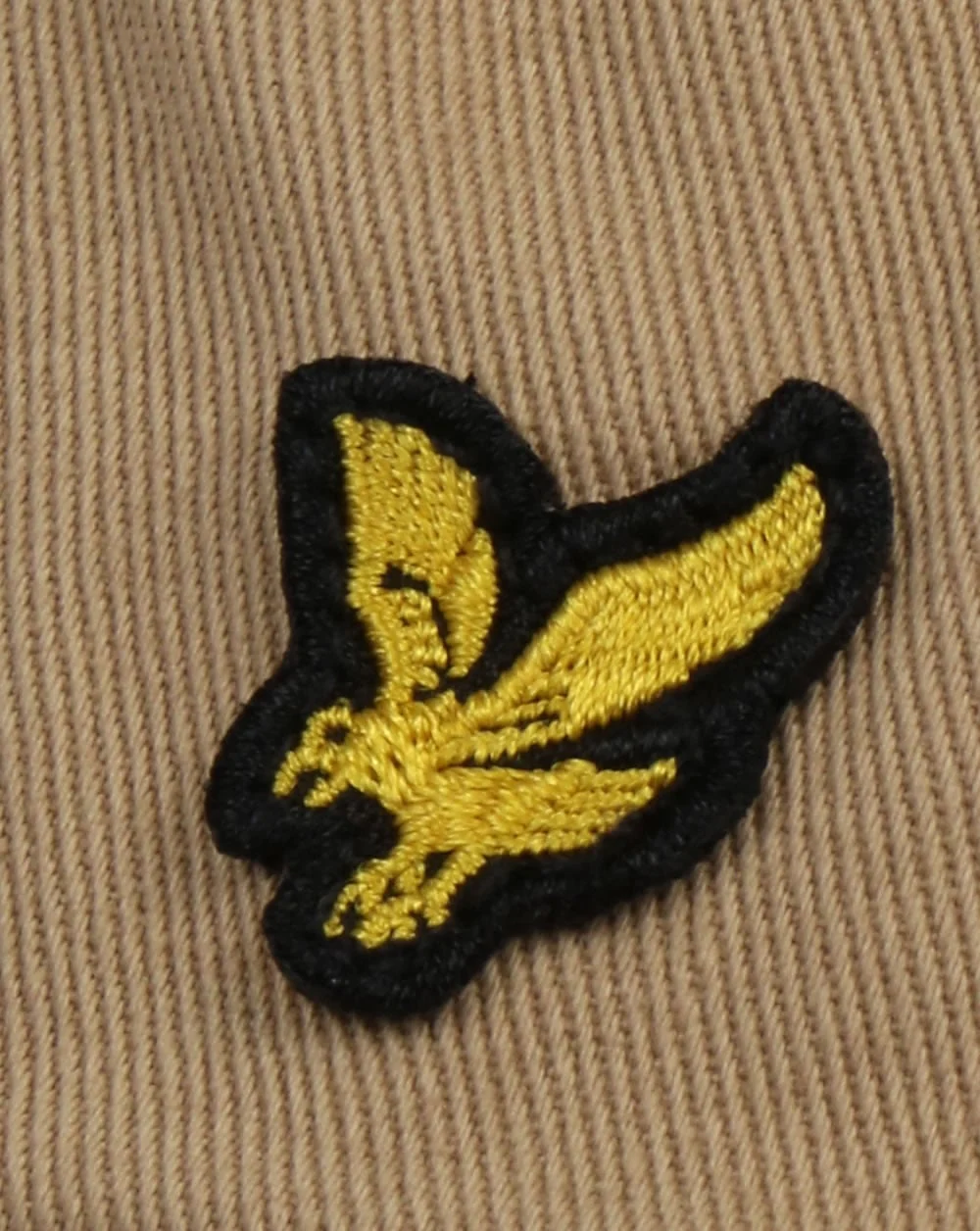 Lyle And Scott Bucket Hat Dark Sand - Image 3