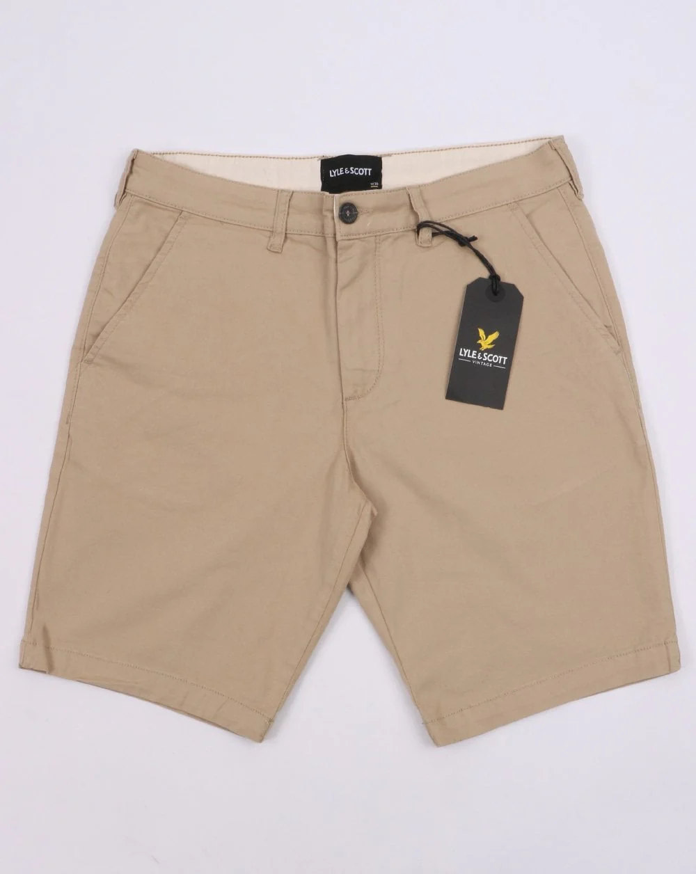 Lyle And Scott Chino Shorts Stone