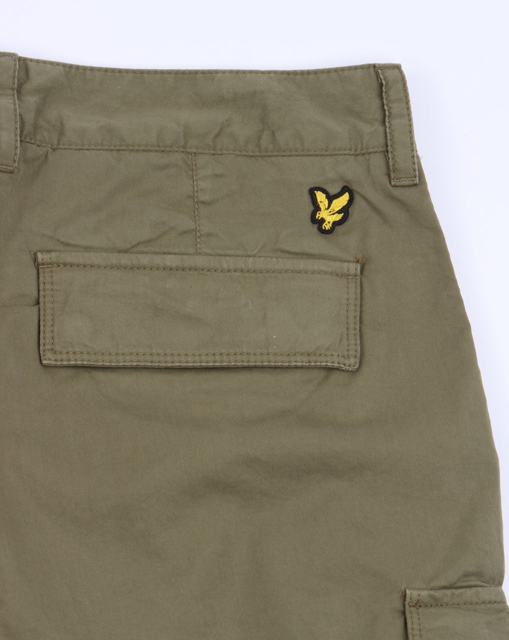 Lyle And Scott Combat Cargo Shorts Khaki - Image 4