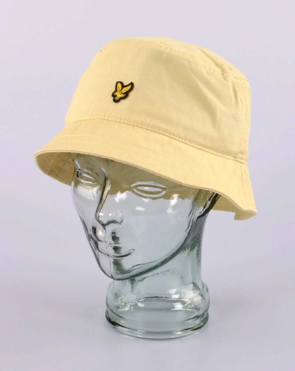Lyle And Scott Cotton Twill Bucket Hat Lemon