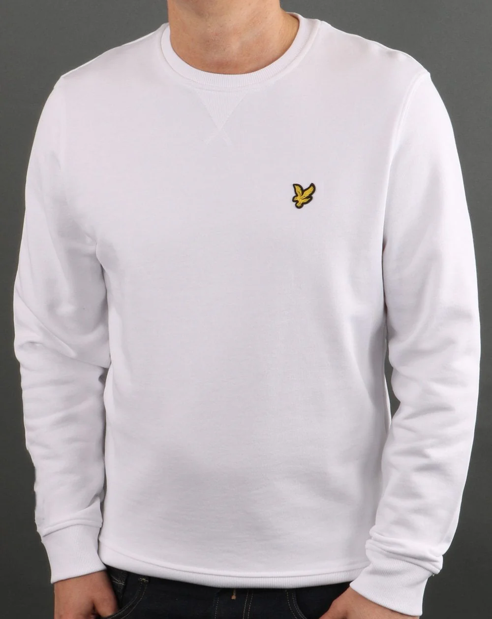 Lyle And Scott Crew Neck Sweatshirt White