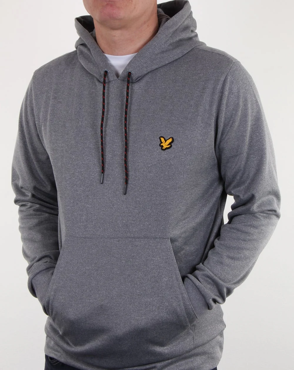 Lyle And Scott Fitness Haston Oth Top Mid Grey Marl - Image 3