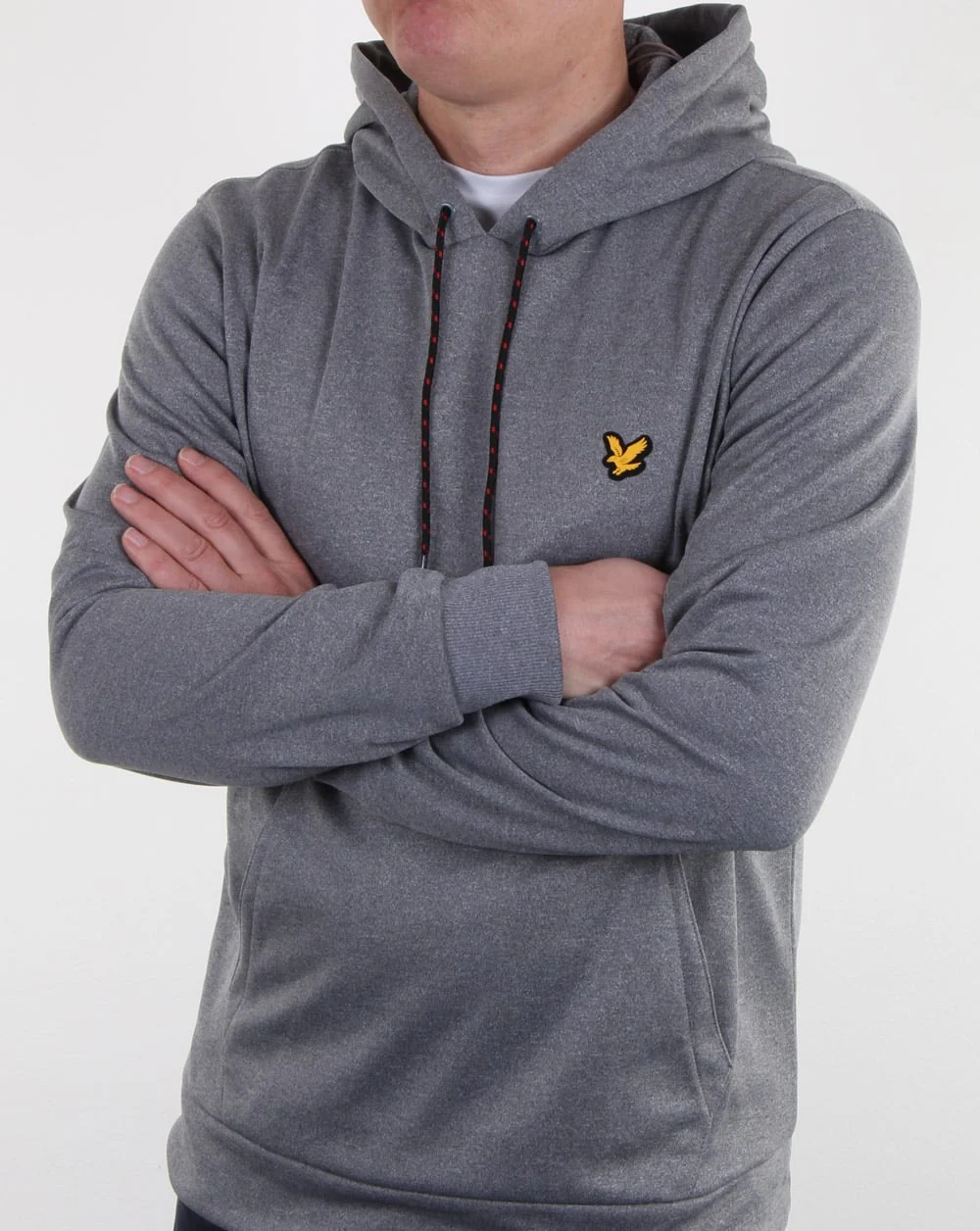 Lyle And Scott Fitness Haston Oth Top Mid Grey Marl - Image 4
