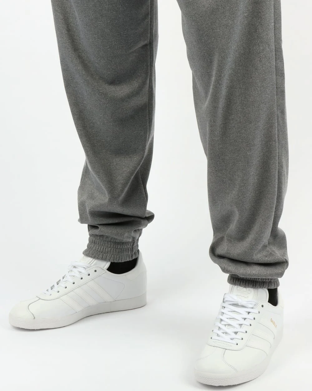 Lyle And Scott Fitness Hislop Fleece Track Pants Grey Marl - Image 3