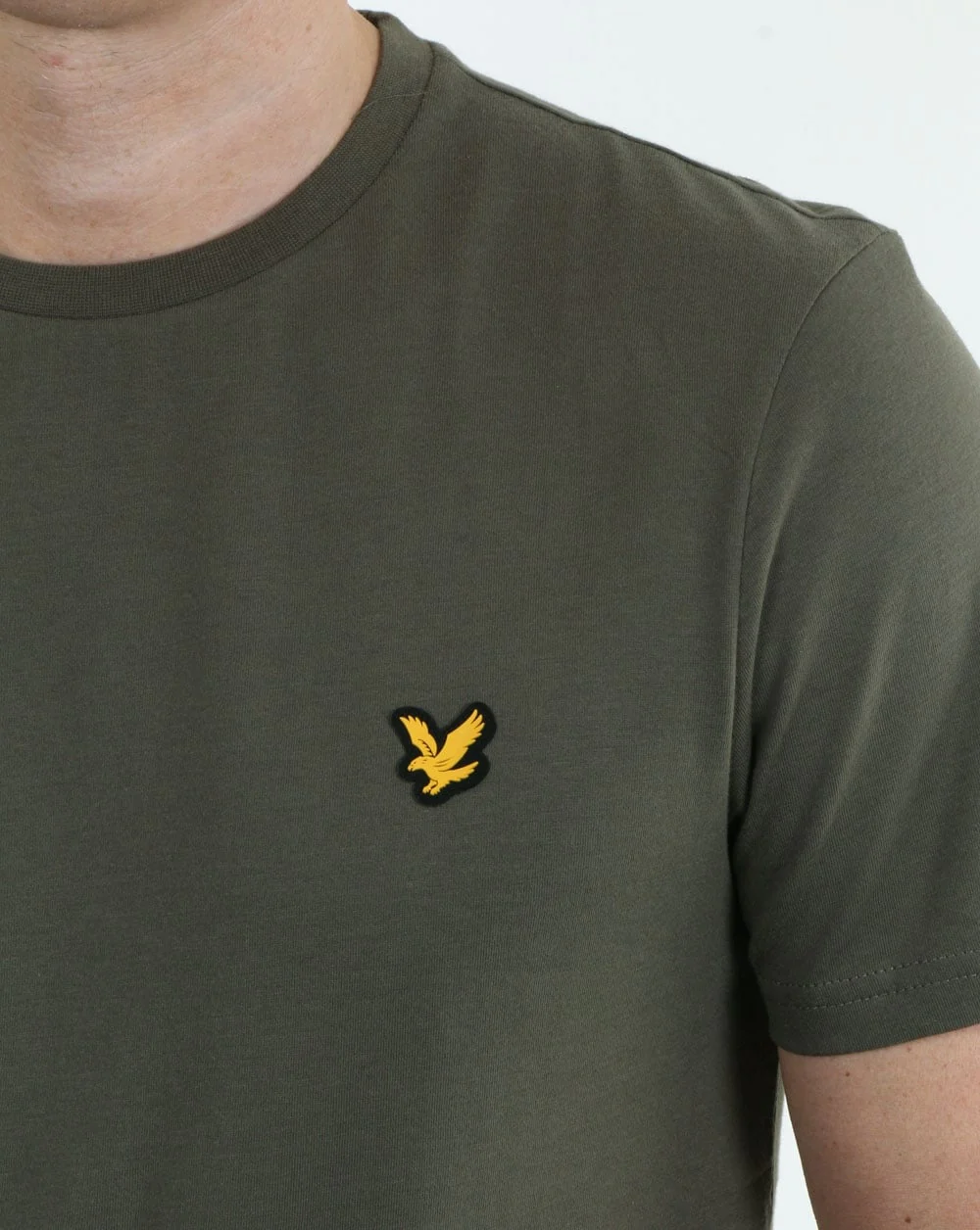 Lyle And Scott Fitness Martin T Shirt Olive - Image 2