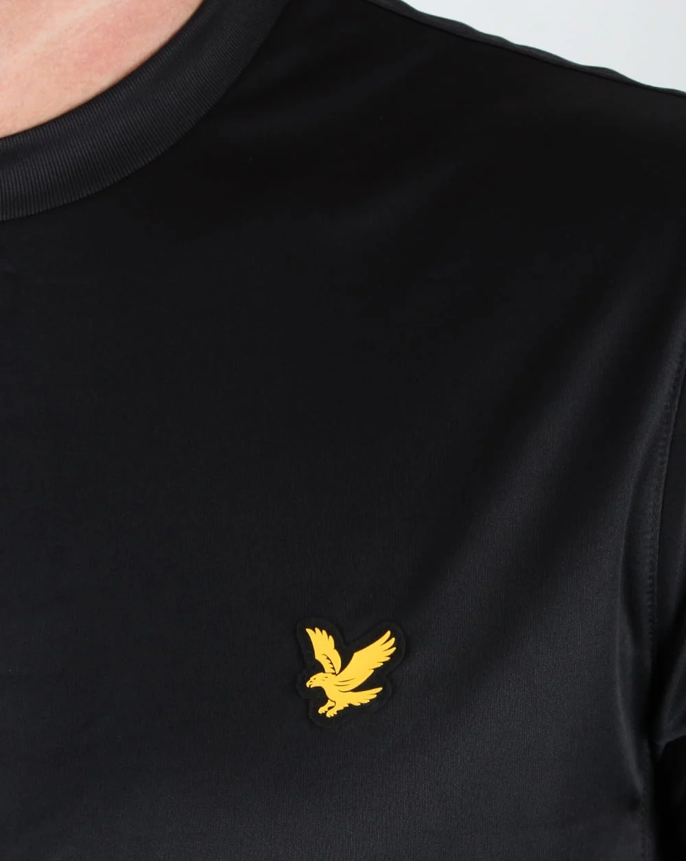Lyle And Scott Fitness T Shirt Black - Image 2