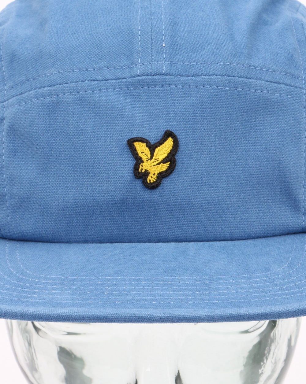 Lyle And Scott Five Panel Cap Blue - Image 2