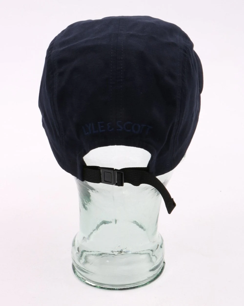 Lyle And Scott Five Panel Cap Dark Navy - Image 3