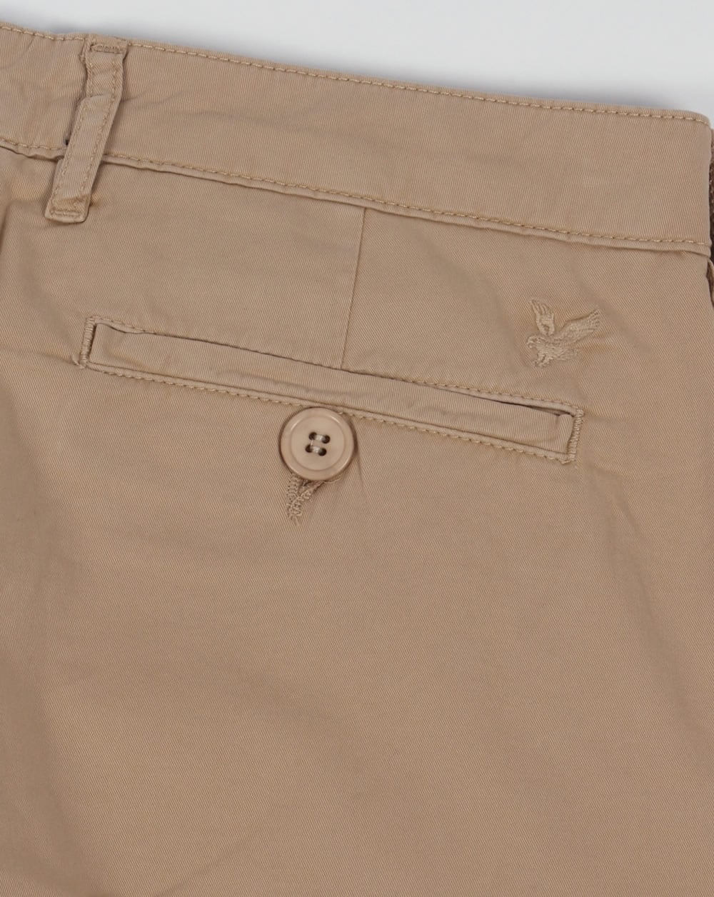 Lyle And Scott Garment Dye Shorts Stone - Image 3