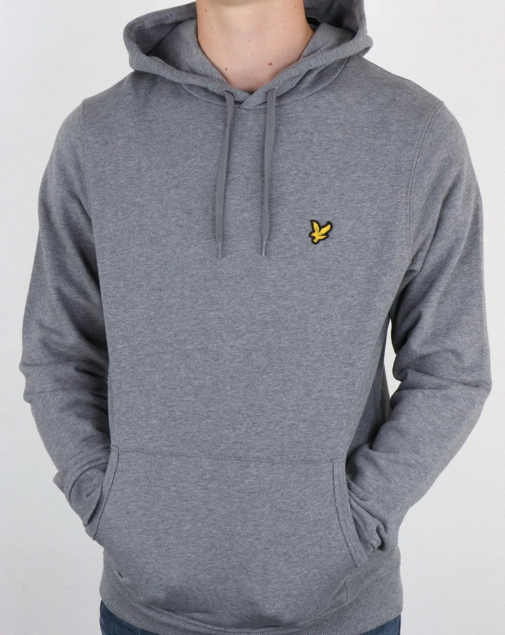 Lyle And Scott Hoody Mid Grey Marl - Image 4