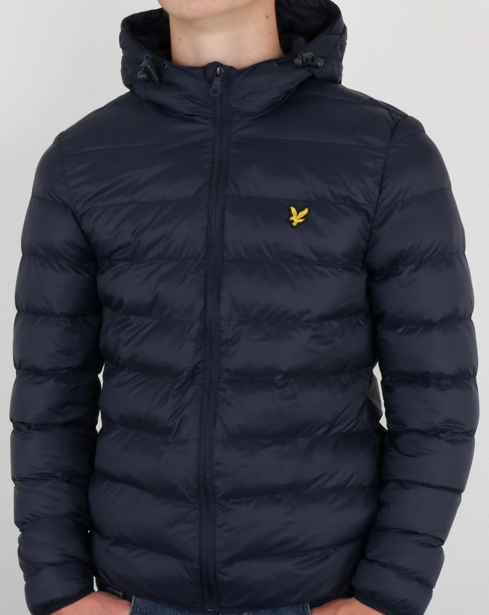 Lyle And Scott Lightweight Puffer Jacket Dark Navy