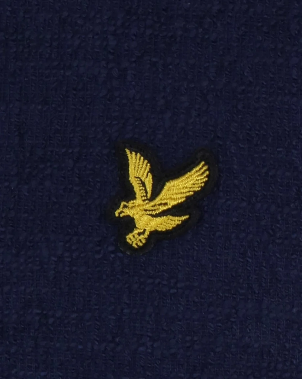 Lyle And Scott Lightweight Slub Sweatshirt Navy - Image 4