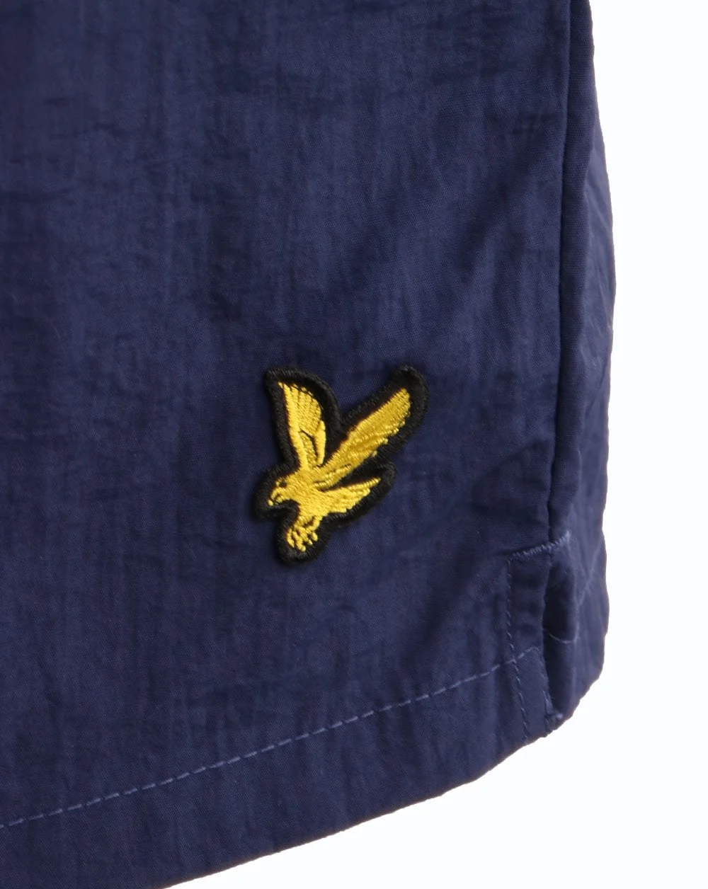 Lyle And Scott Logo Swim Short Navy - Image 2