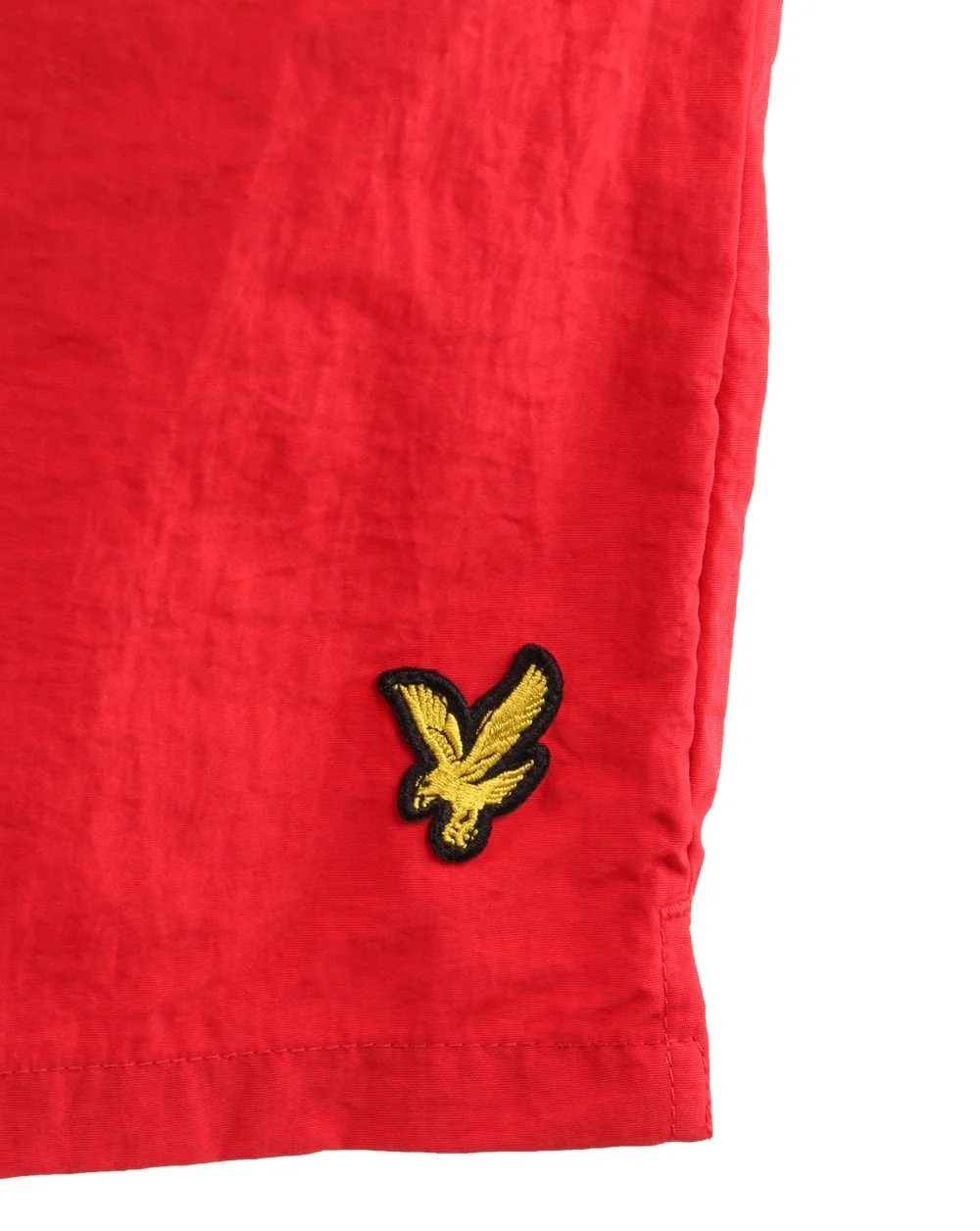 Lyle And Scott Logo Swim Short Red - Image 2