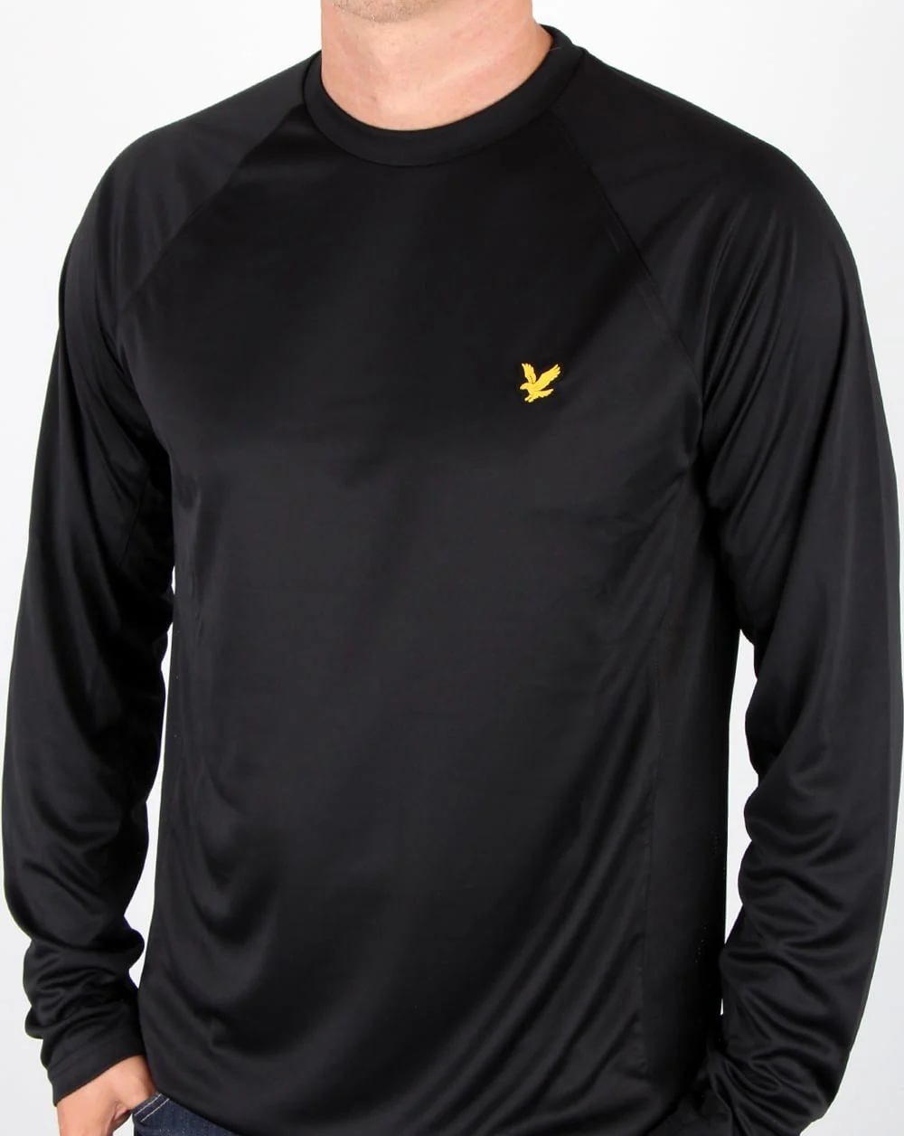 Lyle And Scott Long Sleeve Fitness Tee Black