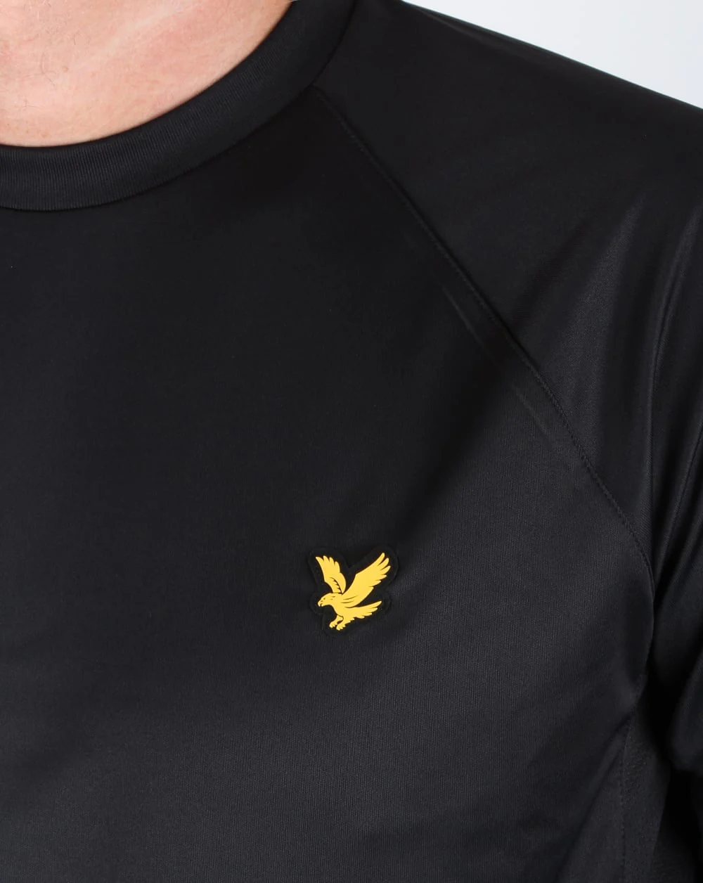 Lyle And Scott Long Sleeve Fitness Tee Black - Image 2