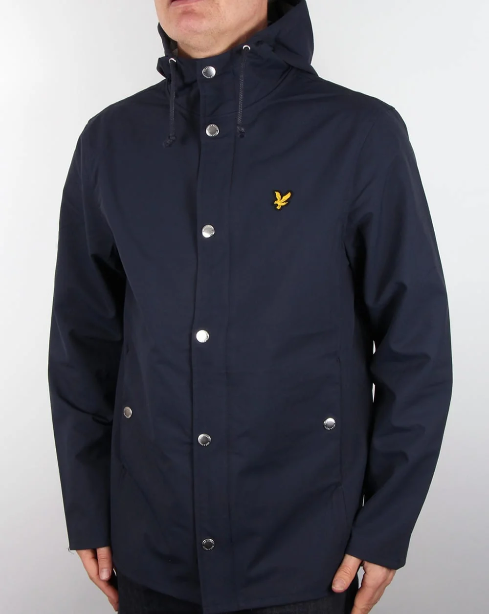 Lyle And Scott Navy Raincoat