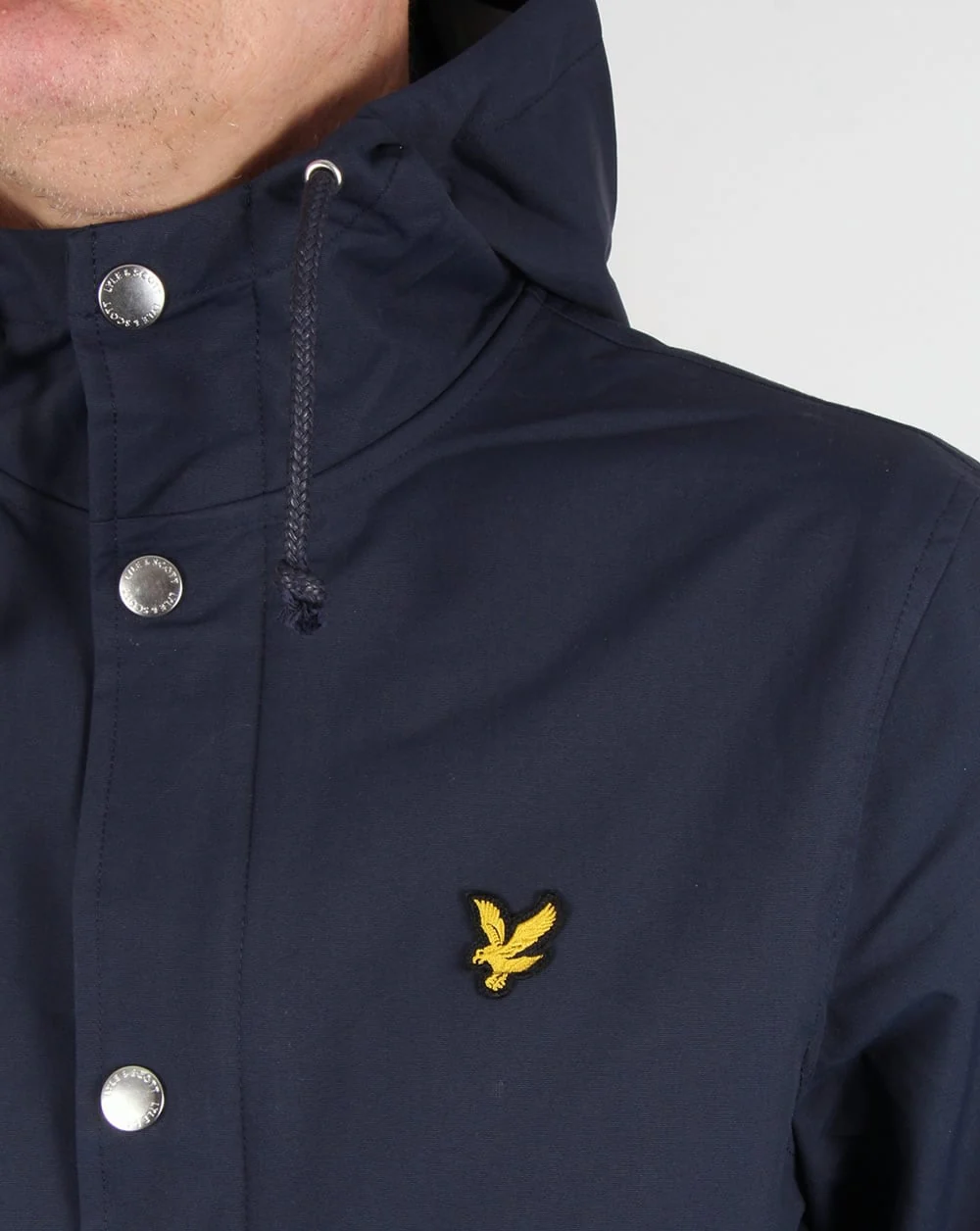 Lyle And Scott Navy Raincoat - Image 2