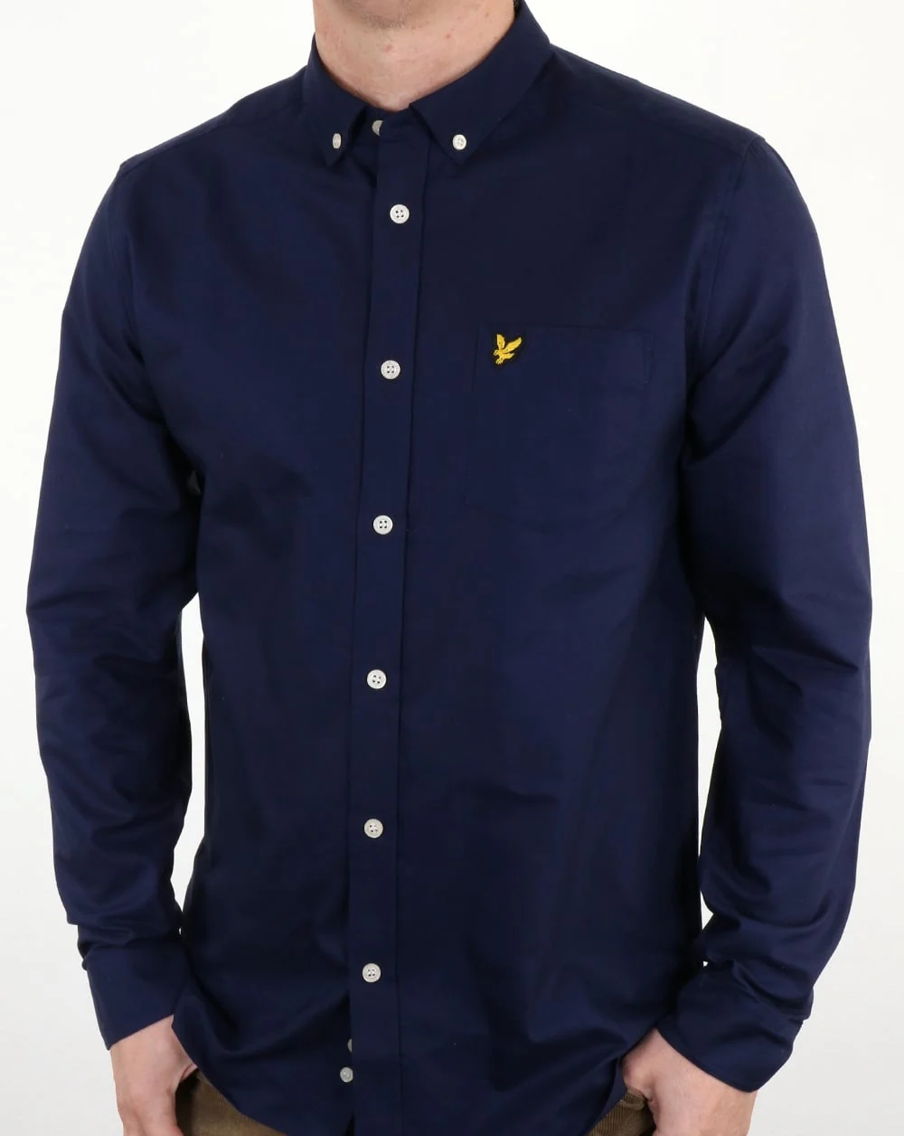 Lyle And Scott Oxford Shirt Navy