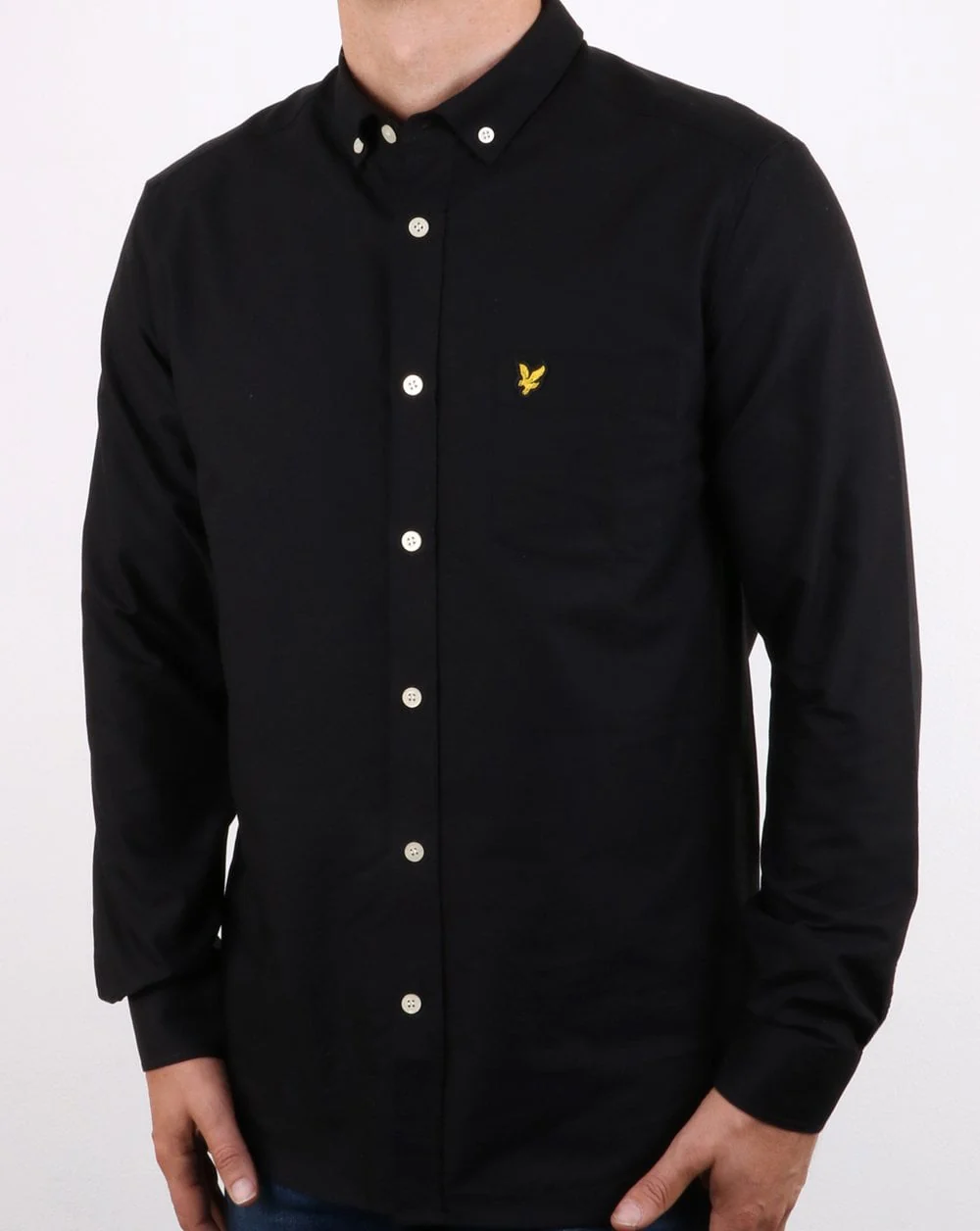 Lyle And Scott Oxford Shirt True Black