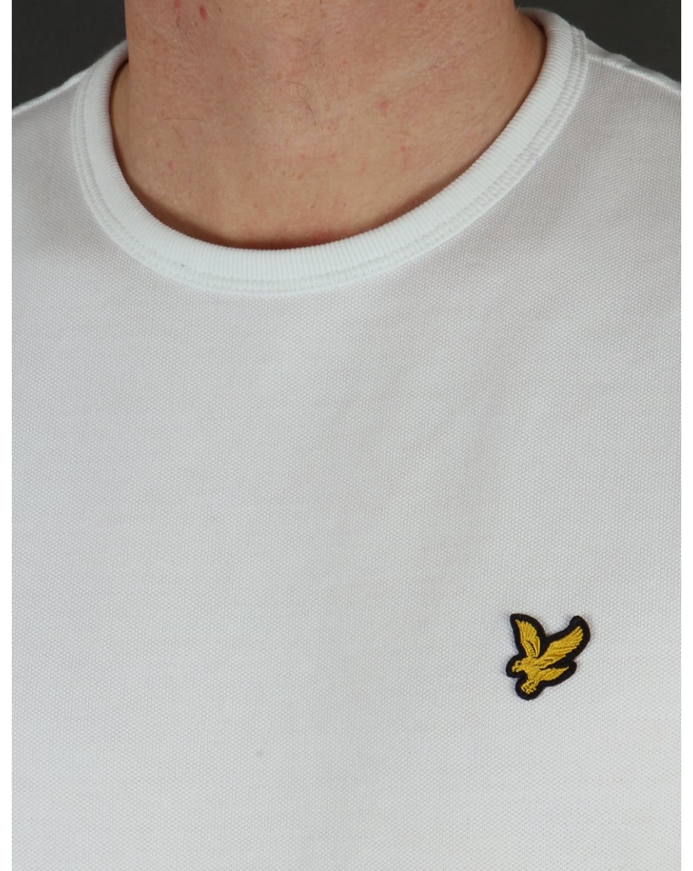 Lyle And Scott Pique T-shirt White - Image 2