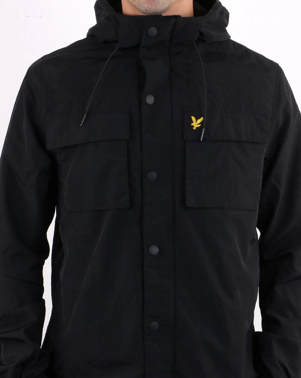 Lyle And Scott Pocket Jacket True Black - Image 5